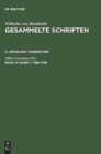 Image for Gesammelte Schriften, Band 14, Band 1. 1788-1798
