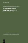 Image for Laboratory Phonology 7