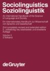 Image for Sociolinguistics / Soziolinguistik. Volume 3