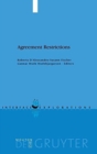 Image for Agreement Restrictions