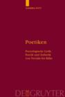 Image for Poetiken: Poetologische Lyrik, Poetik und Asthetik von Novalis bis Rilke