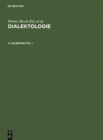 Image for Dialektologie. 2. Halbband.