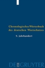 Image for Der Wortschatz des 9. Jahrhunderts : (Titelabkurzung: ChWdW9)