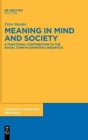 Image for Meaning in Mind and Society
