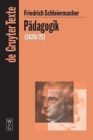 Image for Padagogik : Die Theorie Der Erziehung Von 1820/21 in Einer Nachschrift