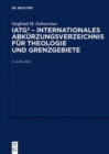Image for IATG3. Internationales Abkurzungsverzeichnis fur Theologie und Grenzgebiete