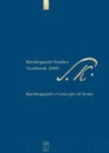 Image for Kierkegaard Studies Yearbook : Kierkegaard&#39;s Concept of Irony