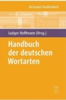 Image for Handbuch der deutschen Wortarten