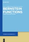 Image for Bernstein Functions: Theory and Applications