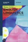 Image for English linguistics: a coursebook for students of English