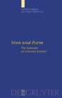 Image for Sinn und Form  : the anatomy of a literary journal