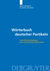 Image for Worterbuch deutscher Partikeln: Unter Berucksichtigung ihrer franzosischen Aquivalente