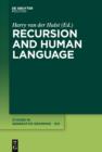 Image for Recursion and Human Language : 104