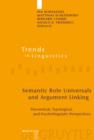 Image for Semantic Role Universals and Argument Linking: Theoretical, Typological, and Psycholinguistic Perspectives : 165