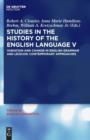 Image for Studies in the History of the English Language V: Variation and Change in English Grammar and Lexicon: Contemporary Approaches