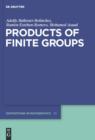 Image for Products of finite groups