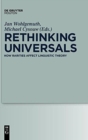 Image for Rethinking Universals