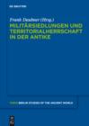 Image for Militarsiedlungen und Territorialherrschaft in der Antike : Bd. 3