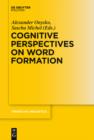 Image for Cognitive perspectives on word formation