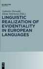 Image for Linguistic Realization of Evidentiality in European Languages