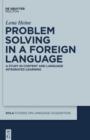 Image for Problem solving in a foreign language