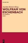 Image for Wolfram von Eschenbach: Ein Handbuch. Studienausgabe