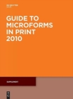 Image for Guide to Microforms in Print : Supplement Supplement