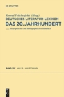 Image for Deutsches Literatur-Lexikon. Das 20. Jahrhundert, Band 14, Halm - Hauptmann