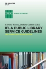 Image for IFLA public library service guidelines