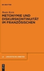 Image for Metonymie und Diskurskontinuitat im Franzosischen