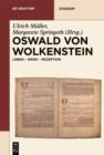 Image for Oswald von Wolkenstein: Leben - Werk - Rezeption