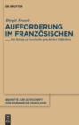 Image for Aufforderung im Franzosischen: Ein Beitrag zur Geschichte sprachlicher Hoflichkeit