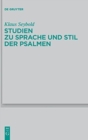 Image for Studien zu Sprache und Stil der Psalmen