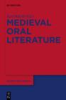 Image for Medieval oral literature