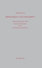 Image for Monument und Inschrift