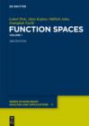 Image for Function Spaces, 1: Volume 1