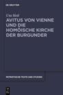 Image for Avitus von Vienne und die homoische Kirche der Burgunder : 66