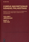 Image for Jerusalem: 705-1120