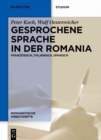 Image for Gesprochene Sprache in der Romania : Franzoesisch, Italienisch, Spanisch