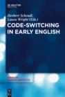 Image for Code-switching in early English