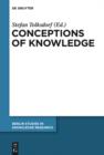 Image for Conceptions of Knowledge