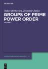 Image for Yakov Berkovich; Zvonimir Janko: Groups of Prime Power Order. Volume 3 : 56