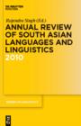 Image for Annual Review of South Asian Languages and Linguistics: 2010