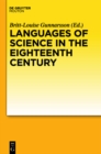 Image for Languages of science in the eighteenth century
