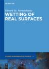 Image for Wetting of real surfaces