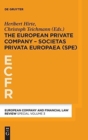 Image for The European Private Company - Societas Privata Europaea (SPE)