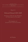 Image for Edmund Husserl 1859-2009 : Beitrage aus Anlass der 150. Wiederkehr des Geburtstages des Philosophen