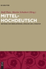 Image for Mittelhochdeutsch : Beitrage zur UEberlieferung, Sprache und Literatur