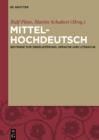 Image for Mittelhochdeutsch: Beitrage zur Uberlieferung, Sprache und Literatur