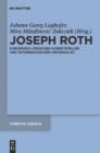 Image for Joseph Roth: Europaisch-judischer Schriftsteller und osterreichischer Universalist